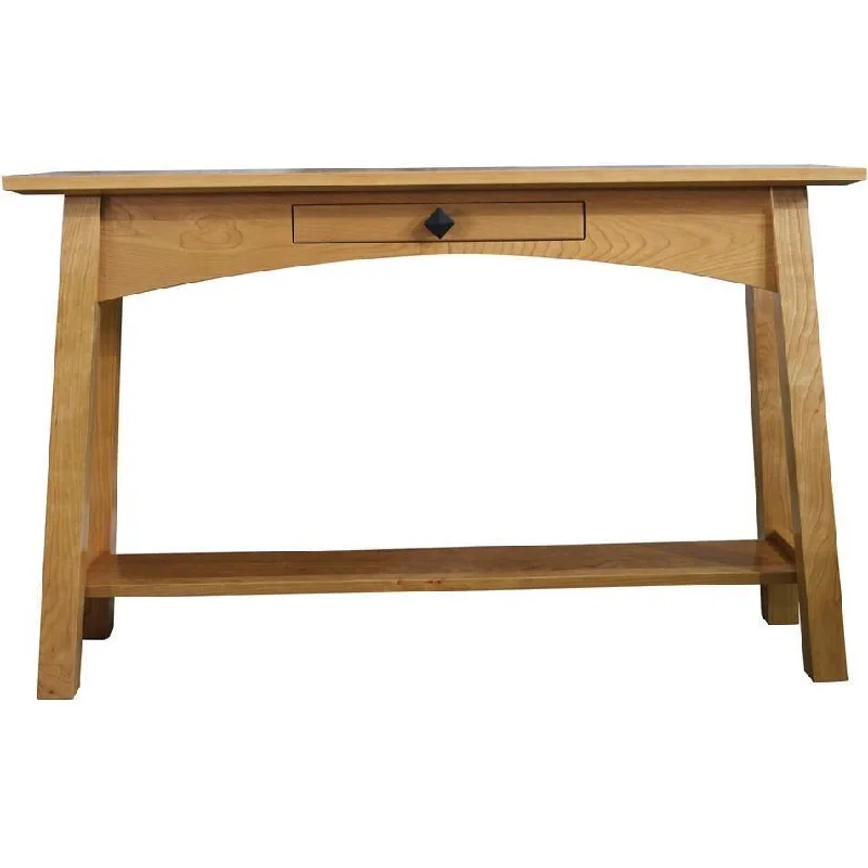 QW Amish McCoy Sofa Table with Drawer