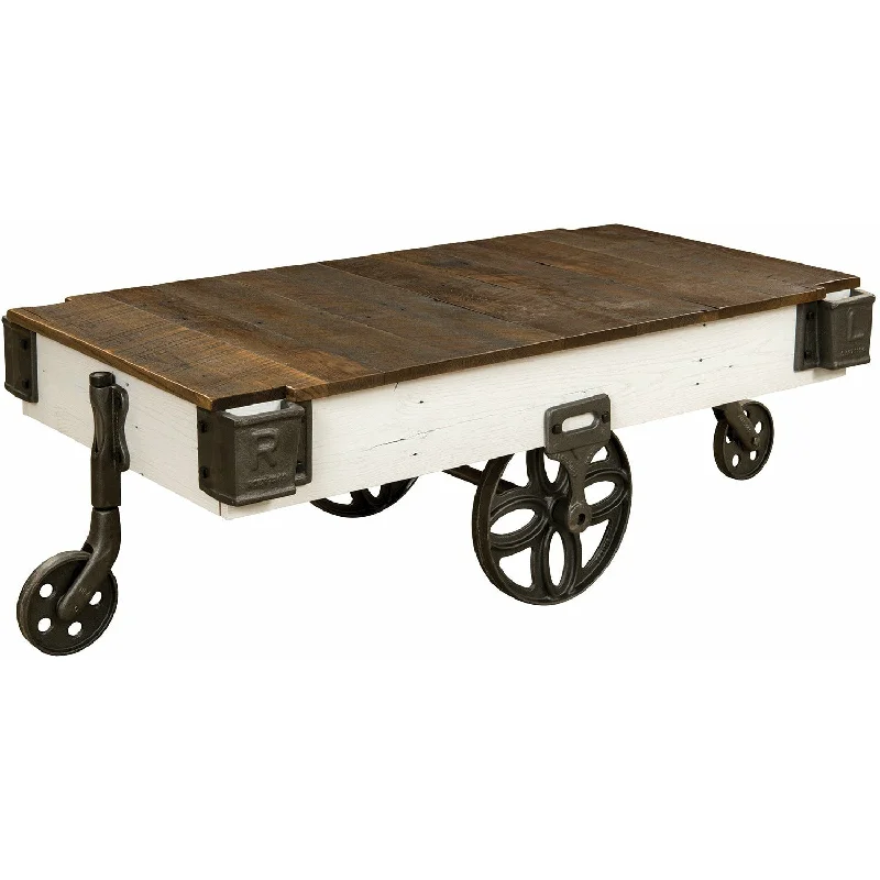 QW Amish Mill Cart Coffee Table