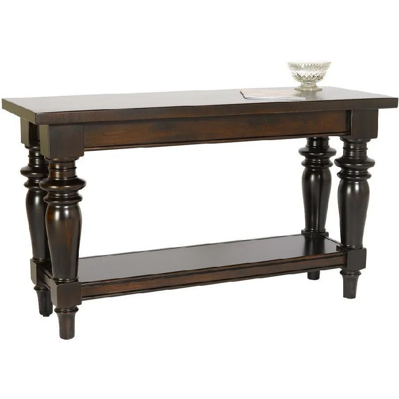 QW Amish Montego Console Table w/Shelf