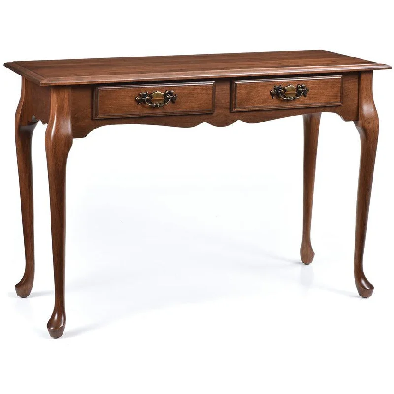 QW Amish Queen Anne Sofa Table