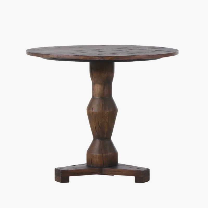 Roma Pedestal Side Table