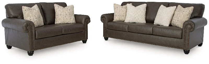 Roxmere Sofa and Loveseat