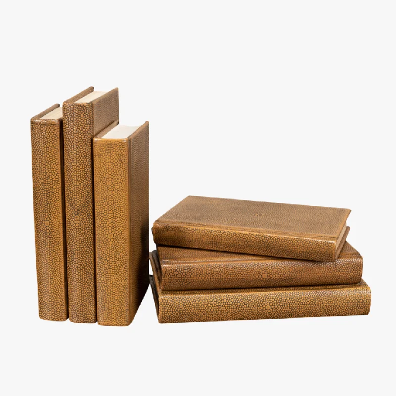 Shagreen Decorative Book Set