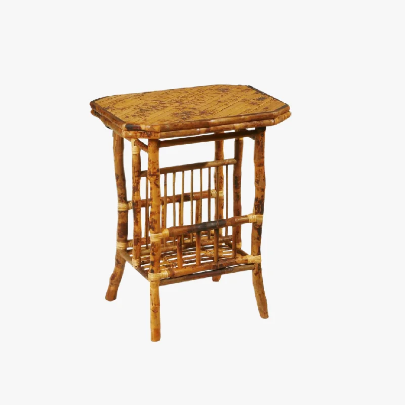 Tortoise Bamboo Magazine Table