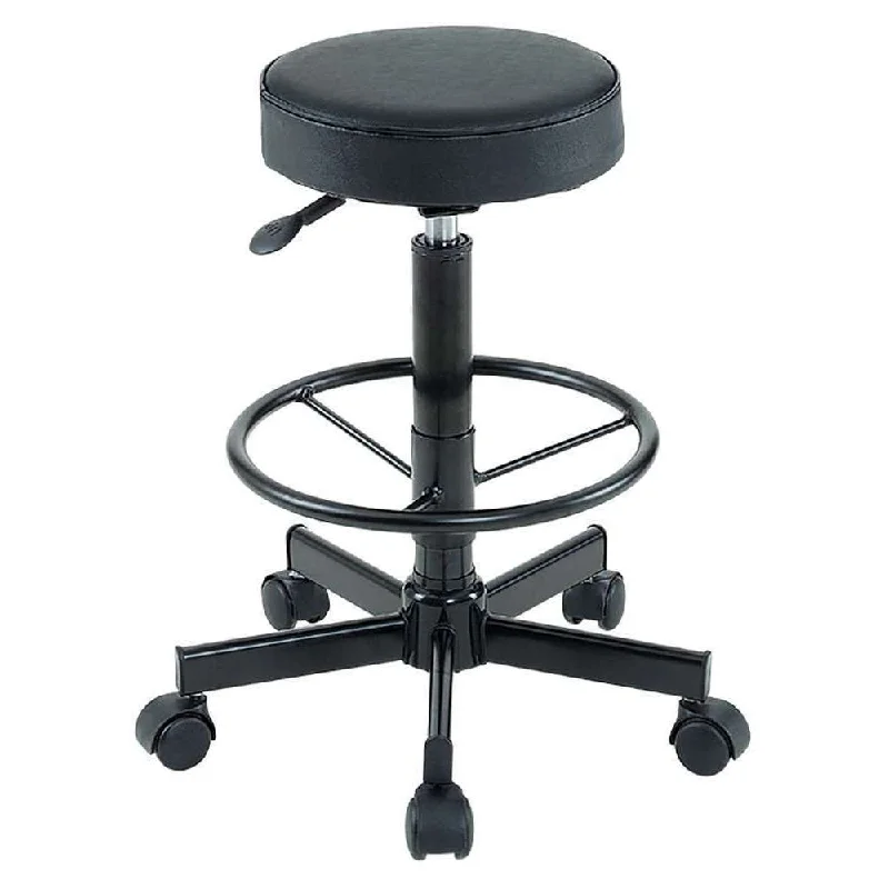 CSC PVC Stool Black #CH-120XR