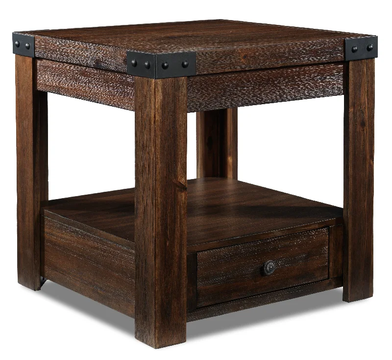 Salem End Table - Walnut