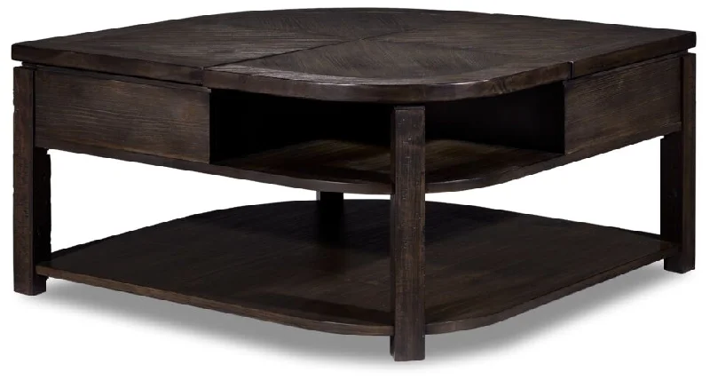 Diamond 50" Lift-Top Coffee Table - Walnut