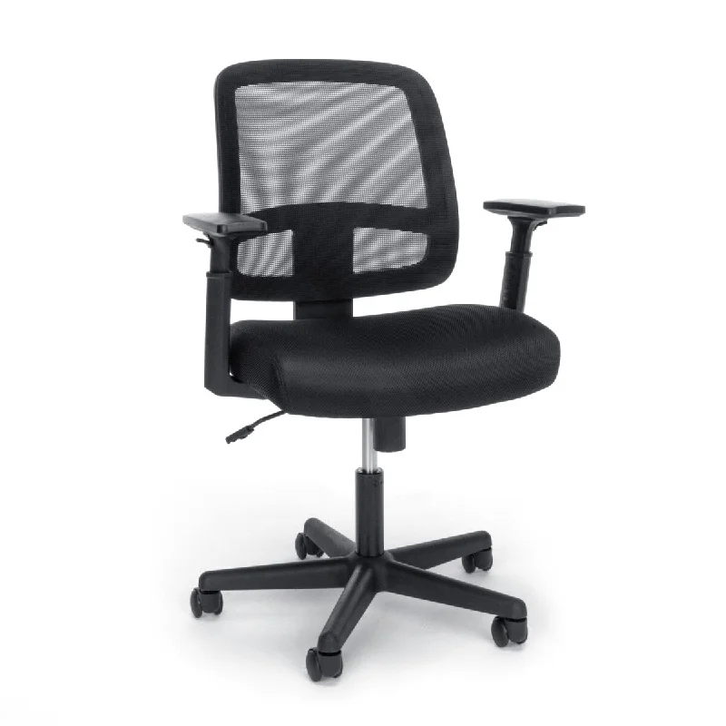 Model Essentials by OFM Mesh Back Chair with Adjustable Arms