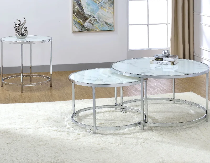 Rayne 3-Piece Set(Nesting Cocktail & 2 End Tables)