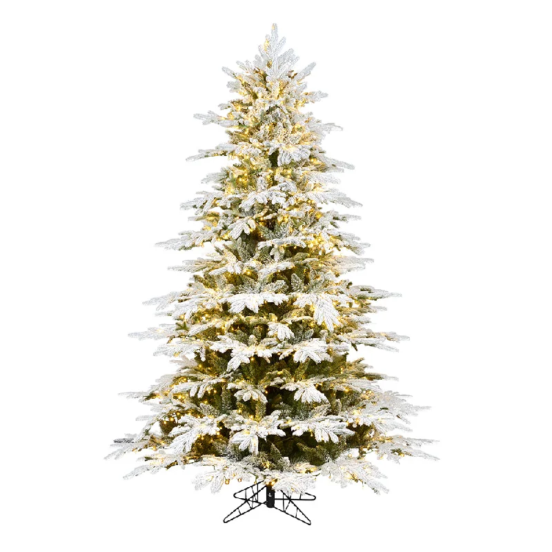 5.5'x52" Kamas Fraser Artificial Xmas Tree Multi-color Dura-Lit LED Mini Light