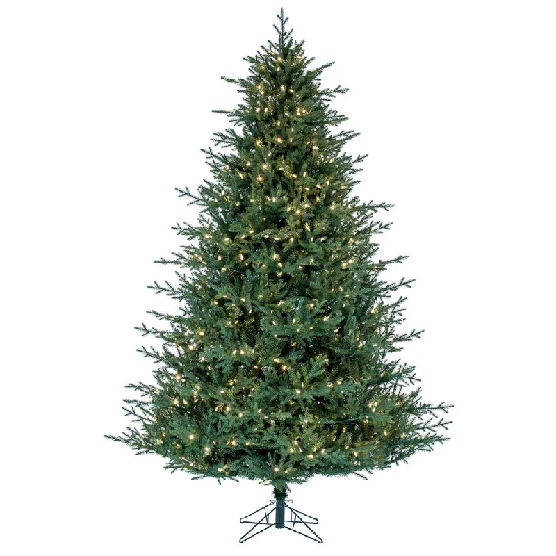 6.5' Itasca Fraser Artificial Christmas Tree with Warm White LED Dura-lit Lights