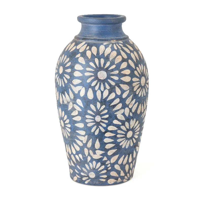 IMAX Worldwide Home Margarite Large Earthenware Vase