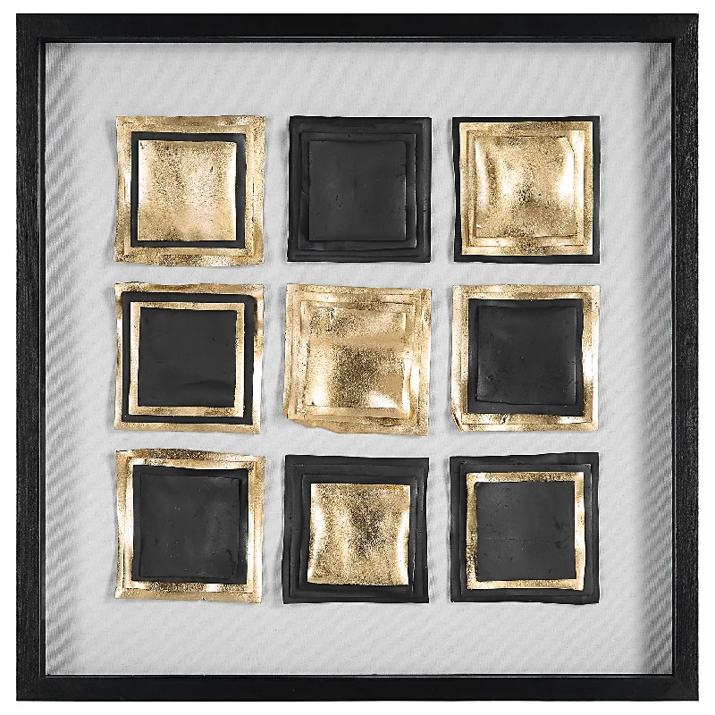 Uttermost 04303 Fair And Square Modern Shadow Box